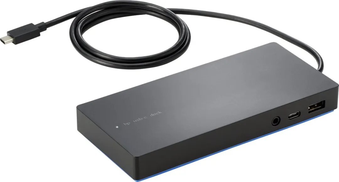 HP Elite X7W54UT USB-C Docking Station - Zwart