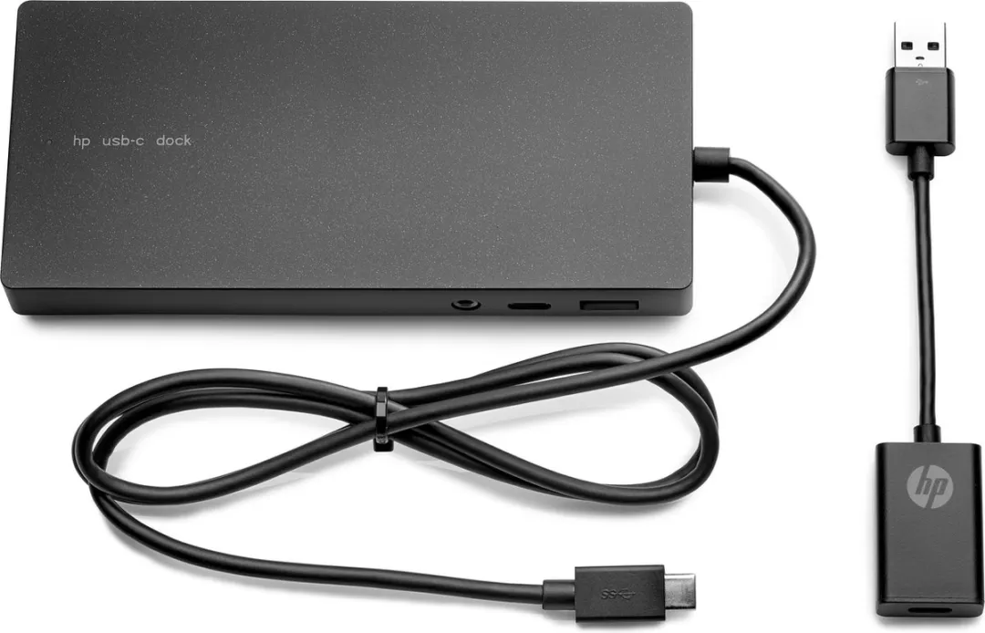 HP Elite X7W54UT USB-C Docking Station - Zwart