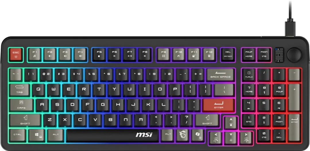 MSI FORGE GK110 Gaming Toetsenbord
