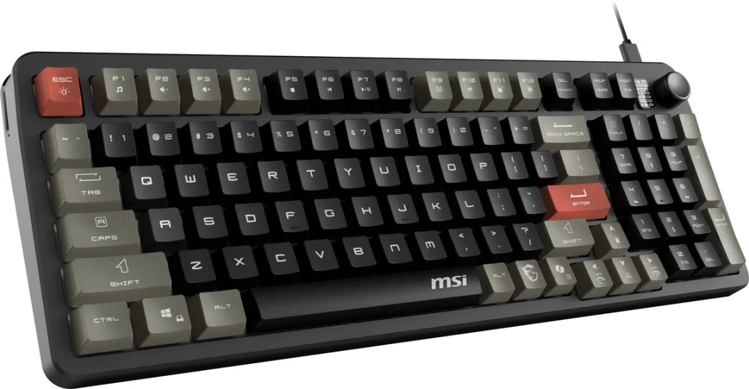 MSI FORGE GK110 Gaming Toetsenbord - Zwart