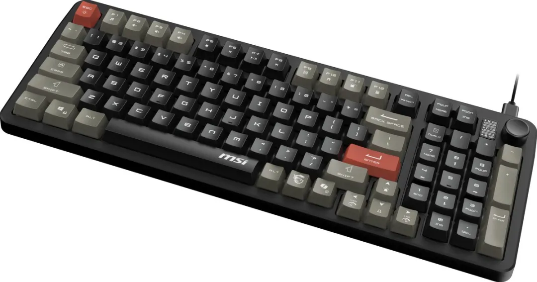 MSI FORGE GK110 Gaming Toetsenbord - Zwart