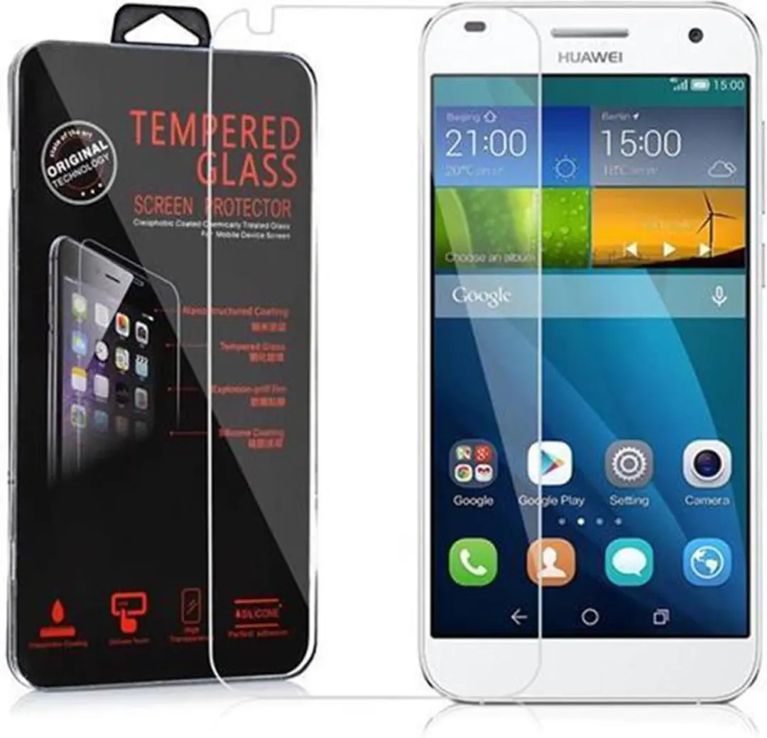 Cadorabo Screenprotector geschikt voor Huawei ASCEND G7