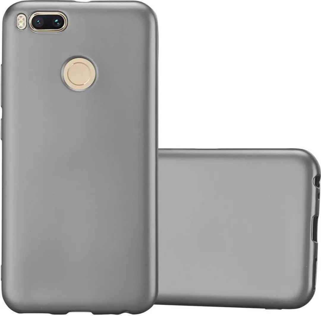 Cadorabo Hoesje geschikt voor Xiaomi Mi A1 / Mi 5X in METALLIC GRIJS