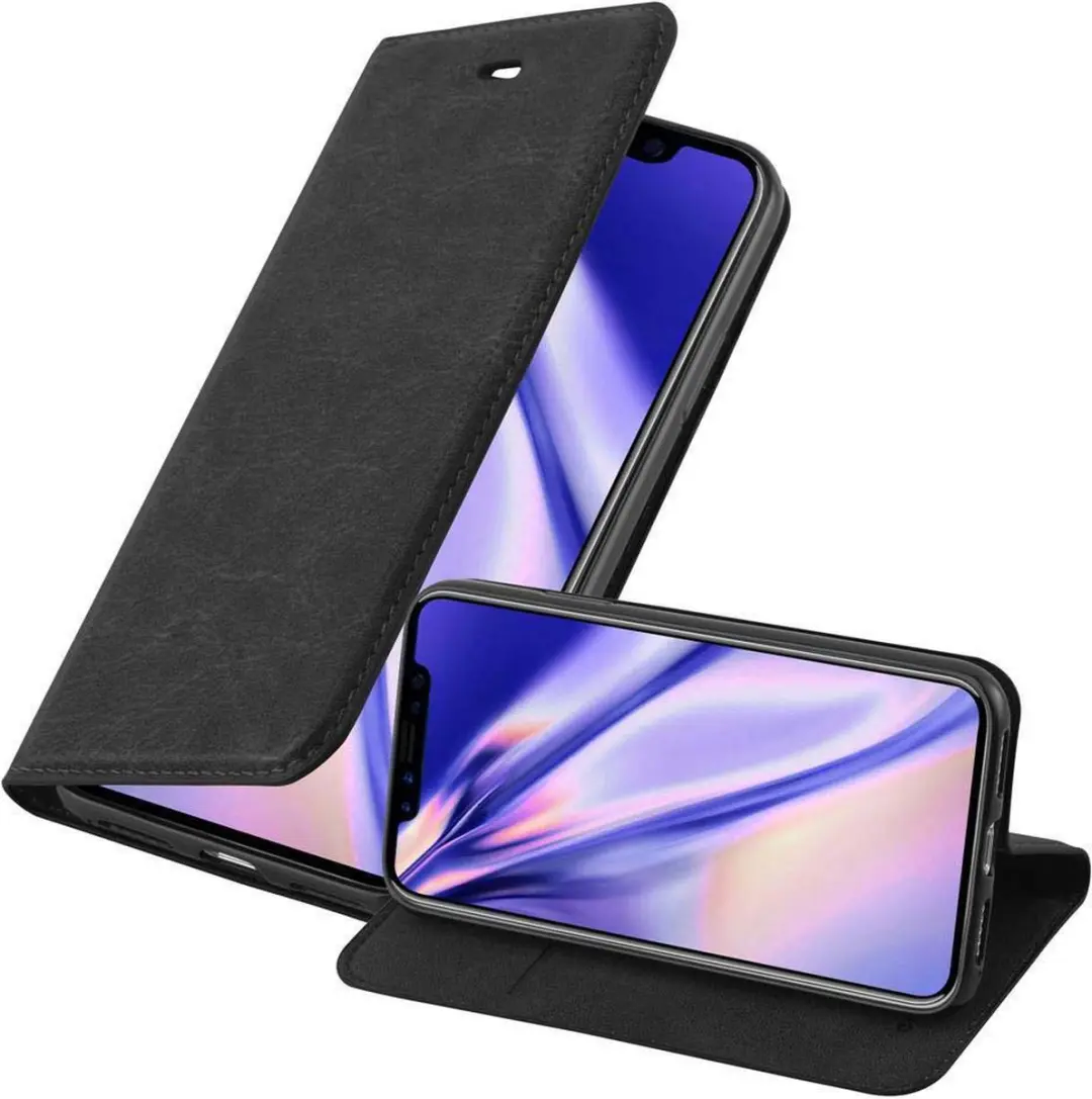 Cadorabo Hoesje geschikt voor Apple iPhone XS MAX in ZWARTE NACHT