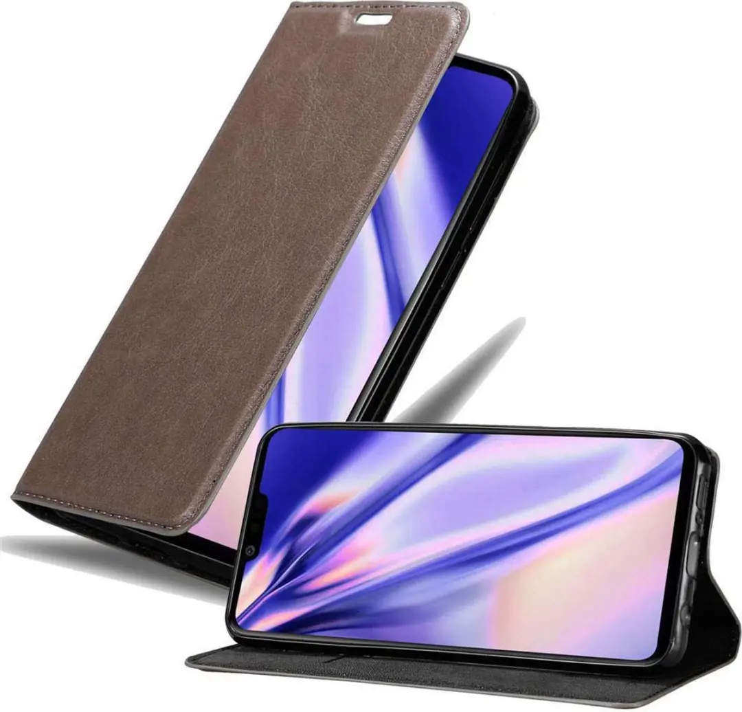 Cadorabo Hoesje geschikt voor LG G8 ThinQ in KOFFIE BRUIN
