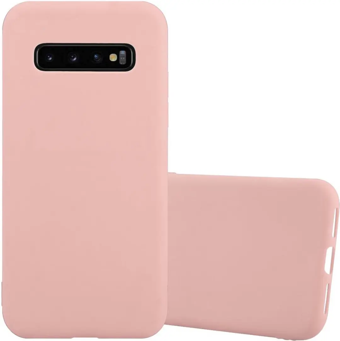 Cadorabo Hoesje geschikt voor Samsung Galaxy S10 4G in CANDY ROZE