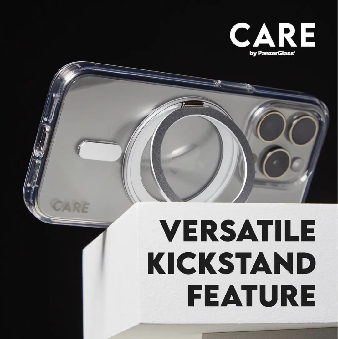 PanzerGlass CARE Kickstand Hoesje iPhone 16 Pro MagSafe - afbeelding 6 van 6