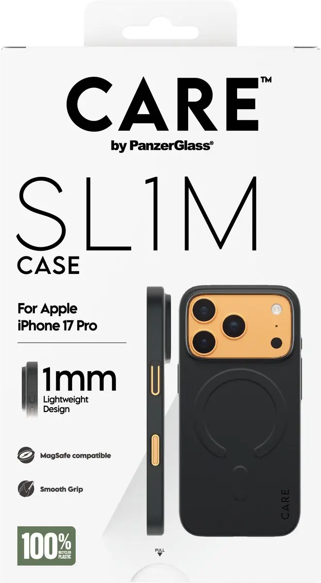 PanzerGlass SL1M Hoesje iPhone 17 Pro MagSafe - Zwart - afbeelding 4 van 6