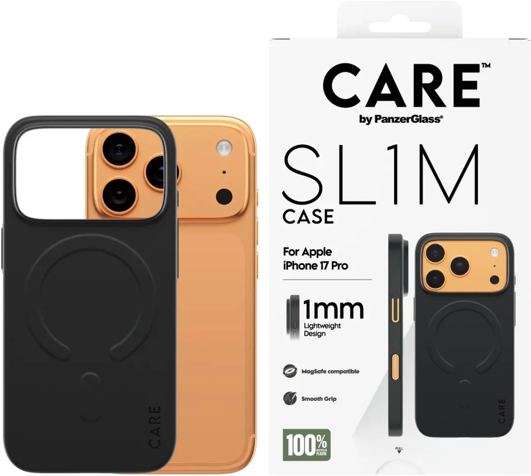 PanzerGlass SL1M Hoesje iPhone 17 Pro MagSafe - Zwart - afbeelding 5 van 6