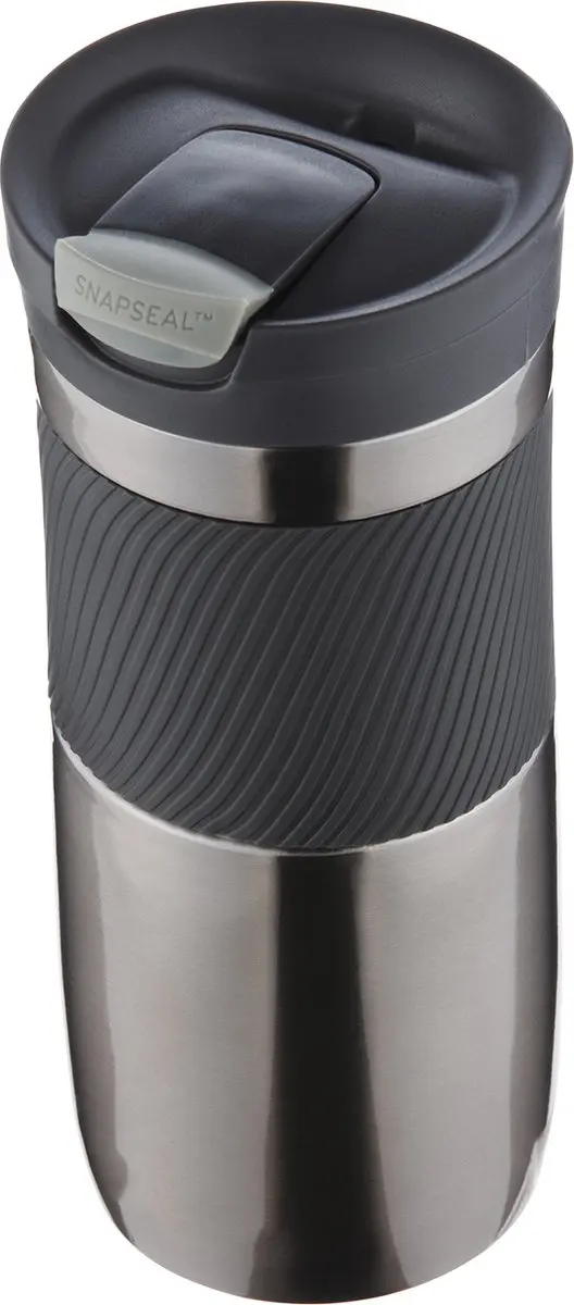 Contigo Byron Snapseal Thermosbeker 470ml - Gunmetal - afbeelding 6 van 6