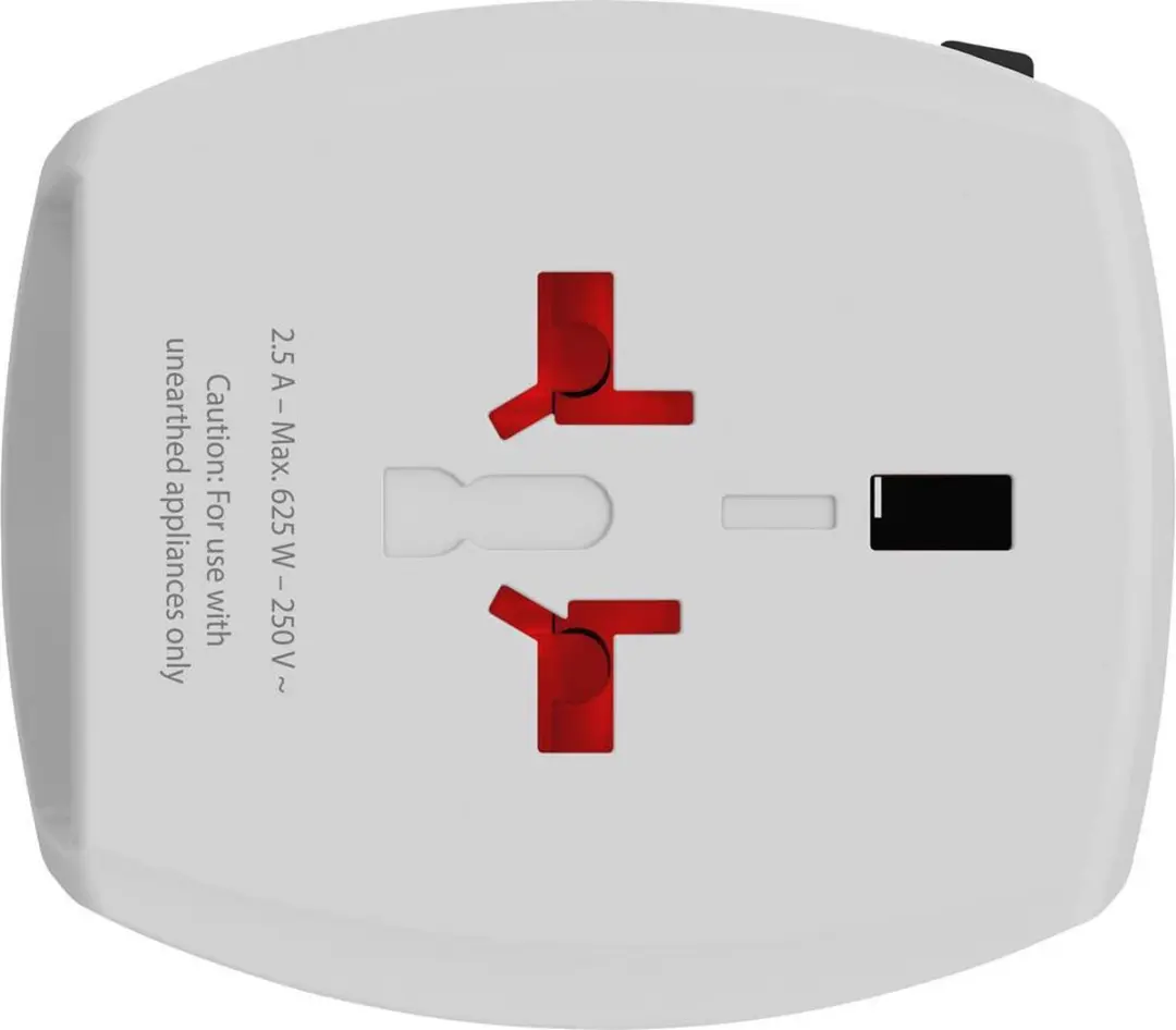 Skross MUV USB Reisstekker 1302961 - 4 USB-poorten - Wit - afbeelding 2 van 6
