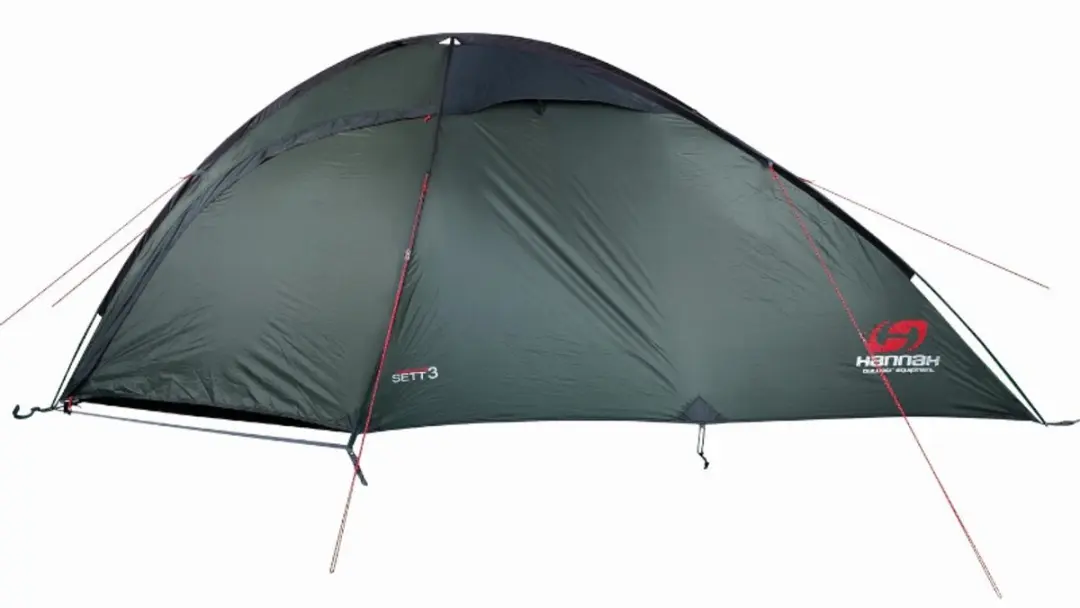 Hannah Sett 3 Thyme II Lichtgewicht Tent - Groen - afbeelding 3 van 6