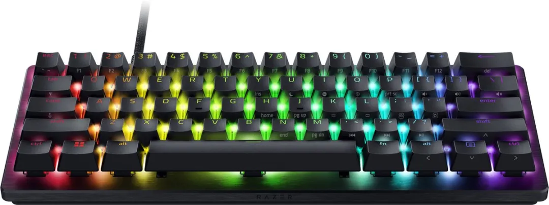 Razer Huntsman V3 Pro Mini Gaming Toetsenbord - 60% - Optische Switches - Zwart