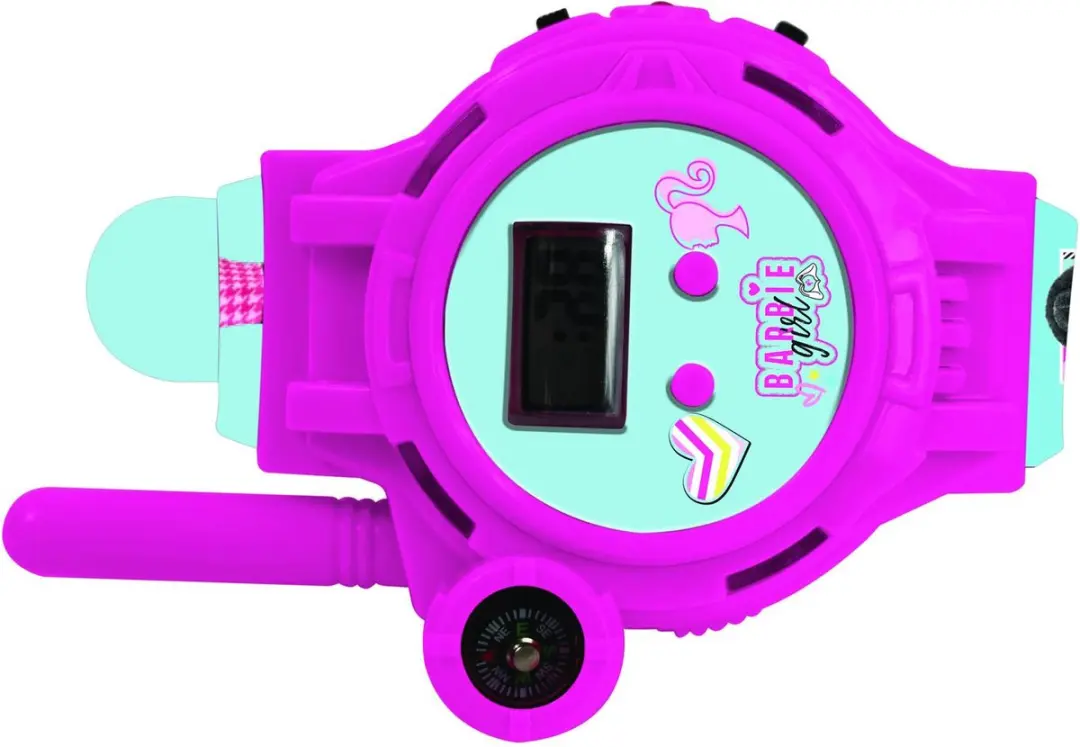 Lexibook Barbie Walkie Talkie Horloge - 200m - Roze - afbeelding 2 van 6