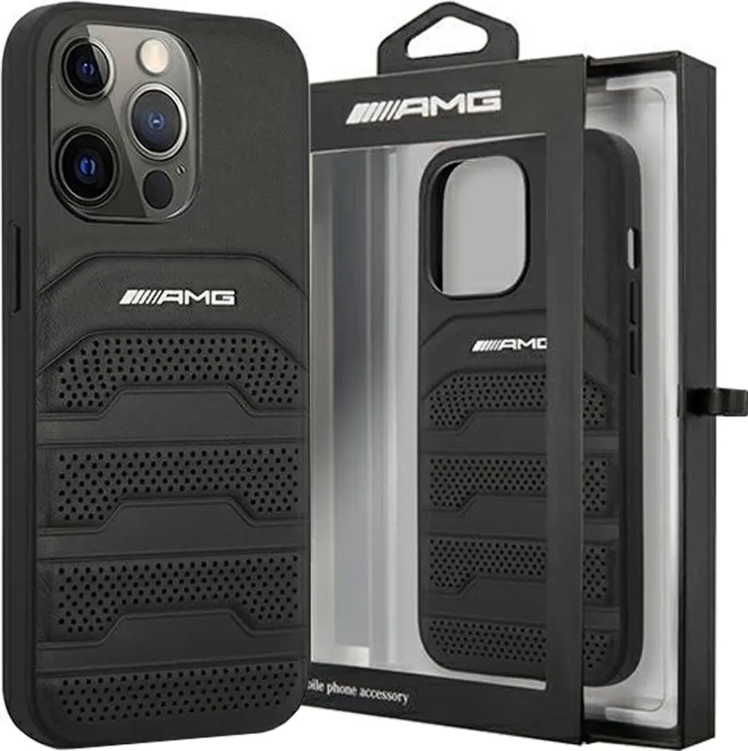 Mercedes-Benz Backcase Hoesje iPhone 13 Pro - Zwart - afbeelding 2 van 6