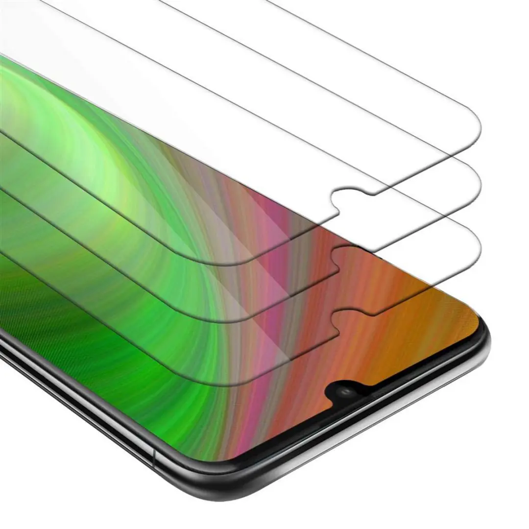 Cadorabo 3x Screenprotector geschikt voor Motorola MOTO E6 PLUS