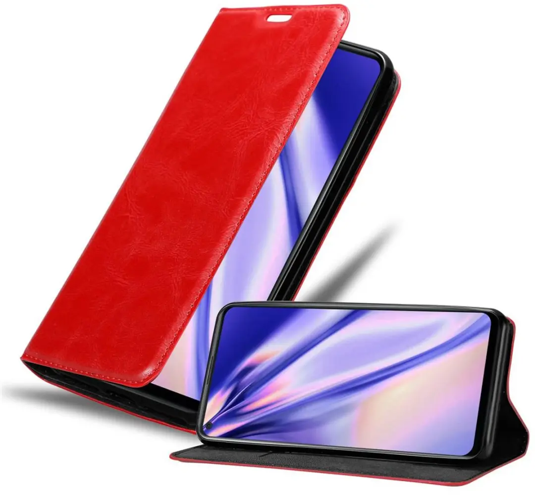 Cadorabo Hoesje geschikt voor HTC Desire 20 PRO in APPEL ROOD