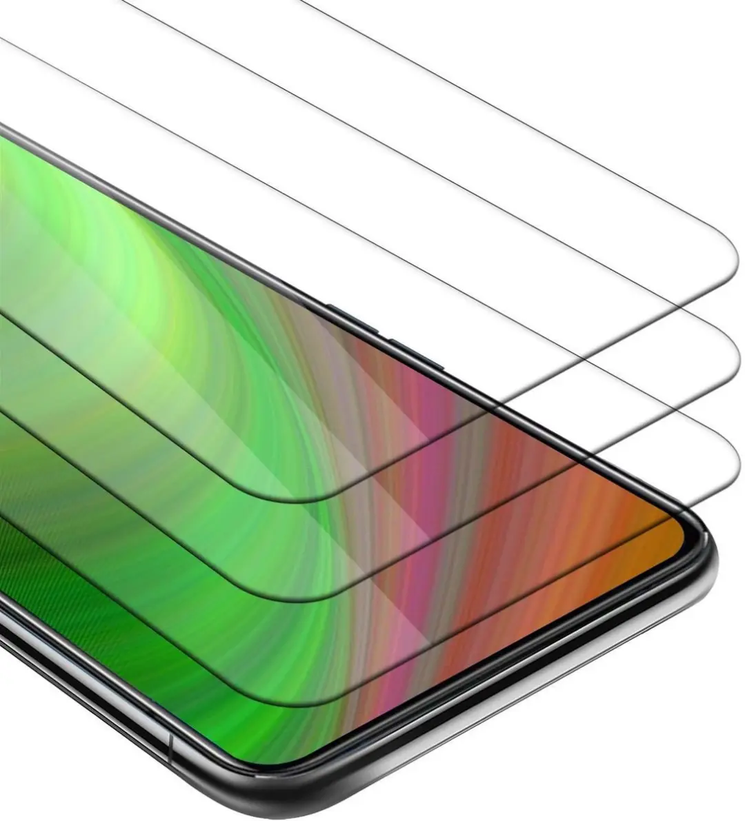 Cadorabo 3x Screenprotector geschikt voor Vivo S1