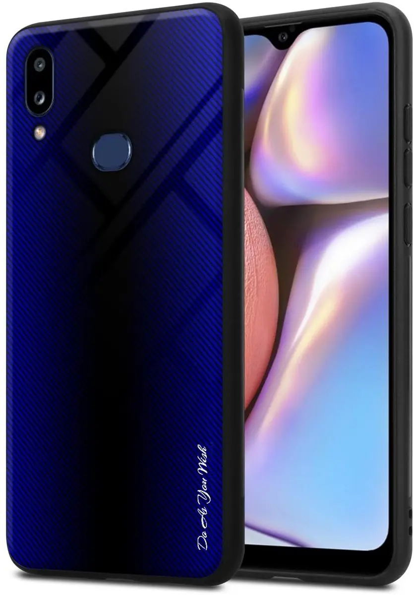 Cadorabo Hoesje geschikt voor Samsung Galaxy A10s / M01s in KOBALT PAARS