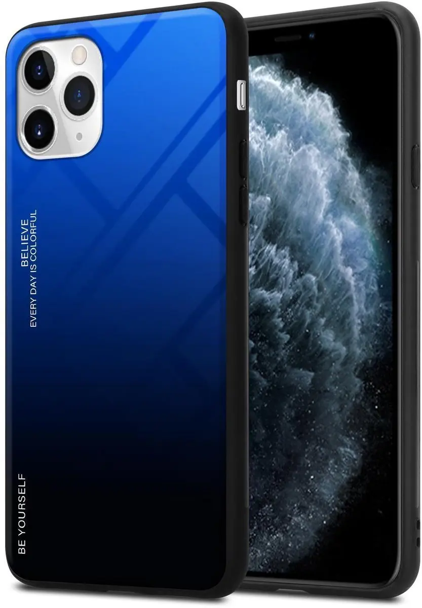 Cadorabo Hoesje geschikt voor Apple iPhone 11 PRO in BLAUW