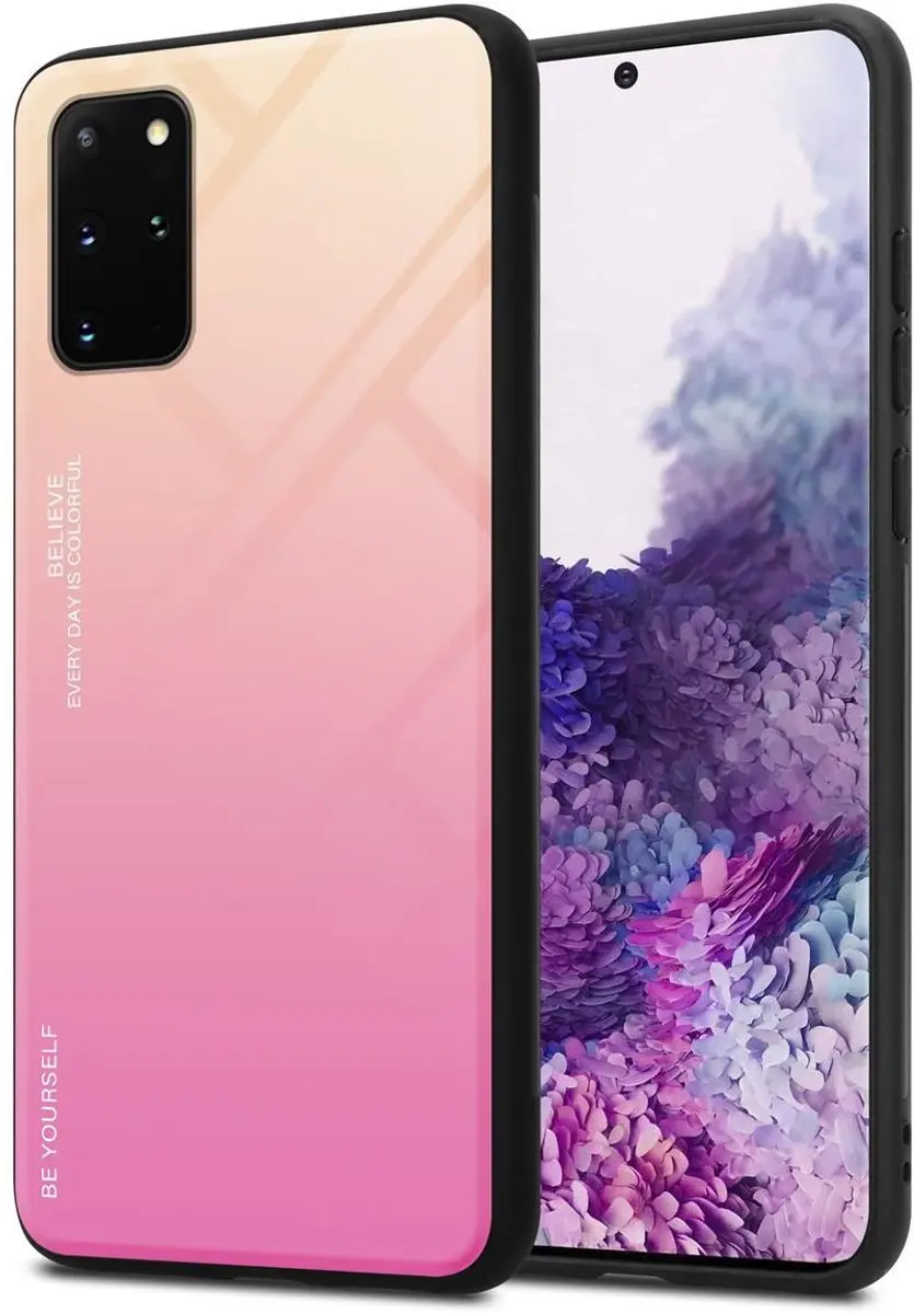 Cadorabo Hoesje geschikt voor Samsung Galaxy S20 PLUS in GEEL