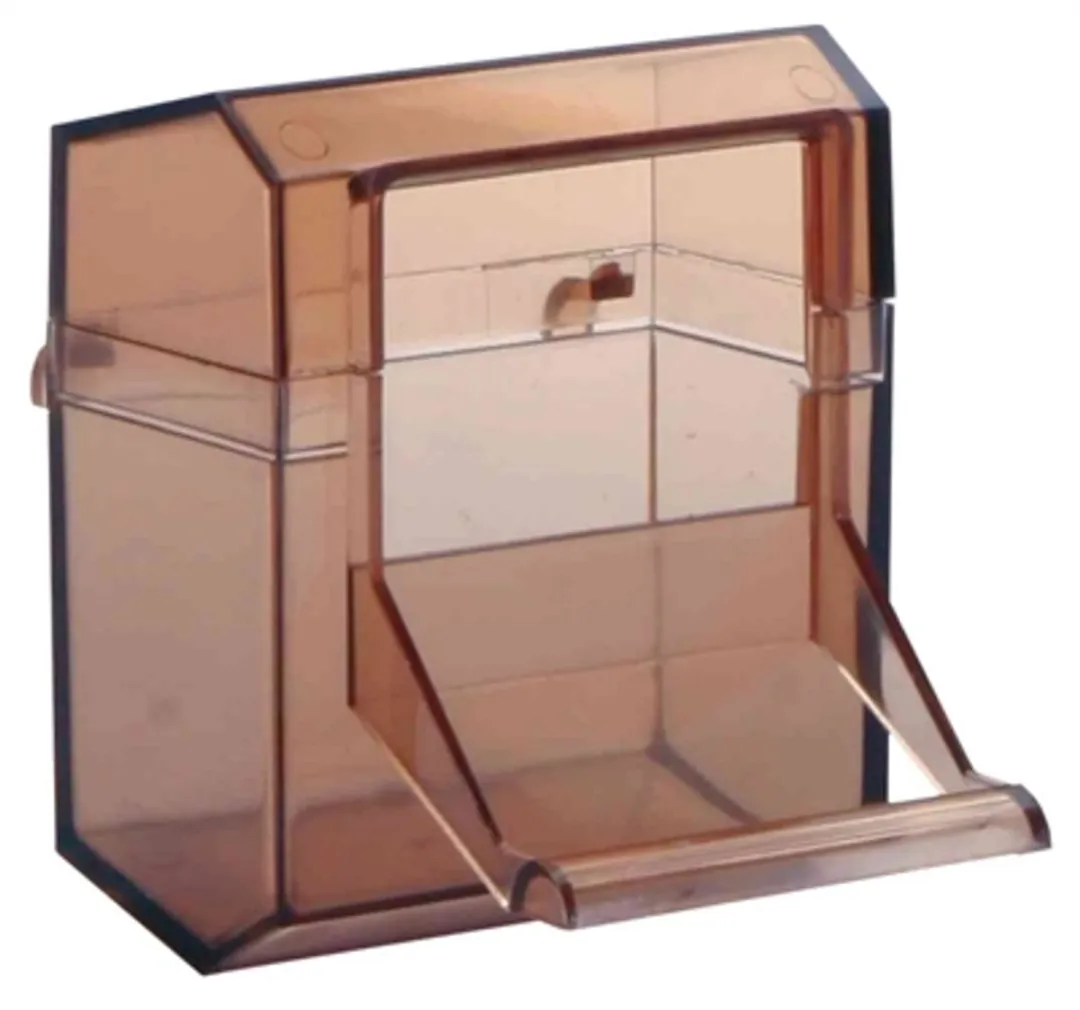 Trixie Voerbak met Landingsplaats Kunststof - 70ml - Ø7cm - Transparant
