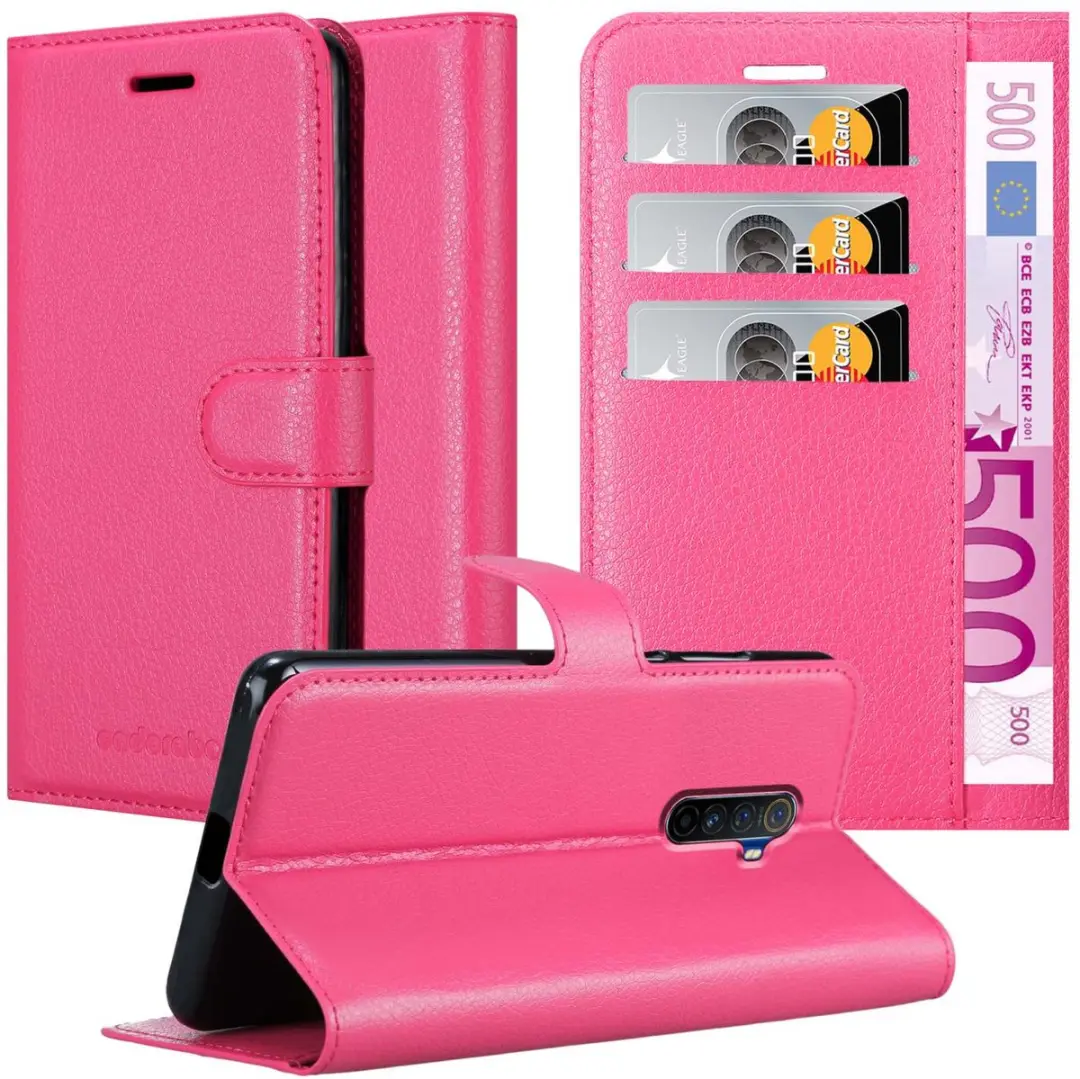 Cadorabo Hoesje geschikt voor Realme X2 PRO / Oppo Reno Ace in KERSEN ROZE