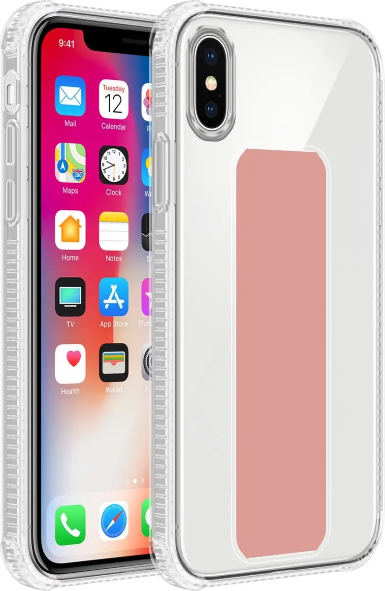 Cadorabo Hoesje geschikt voor Apple iPhone XS MAX in ROZE
