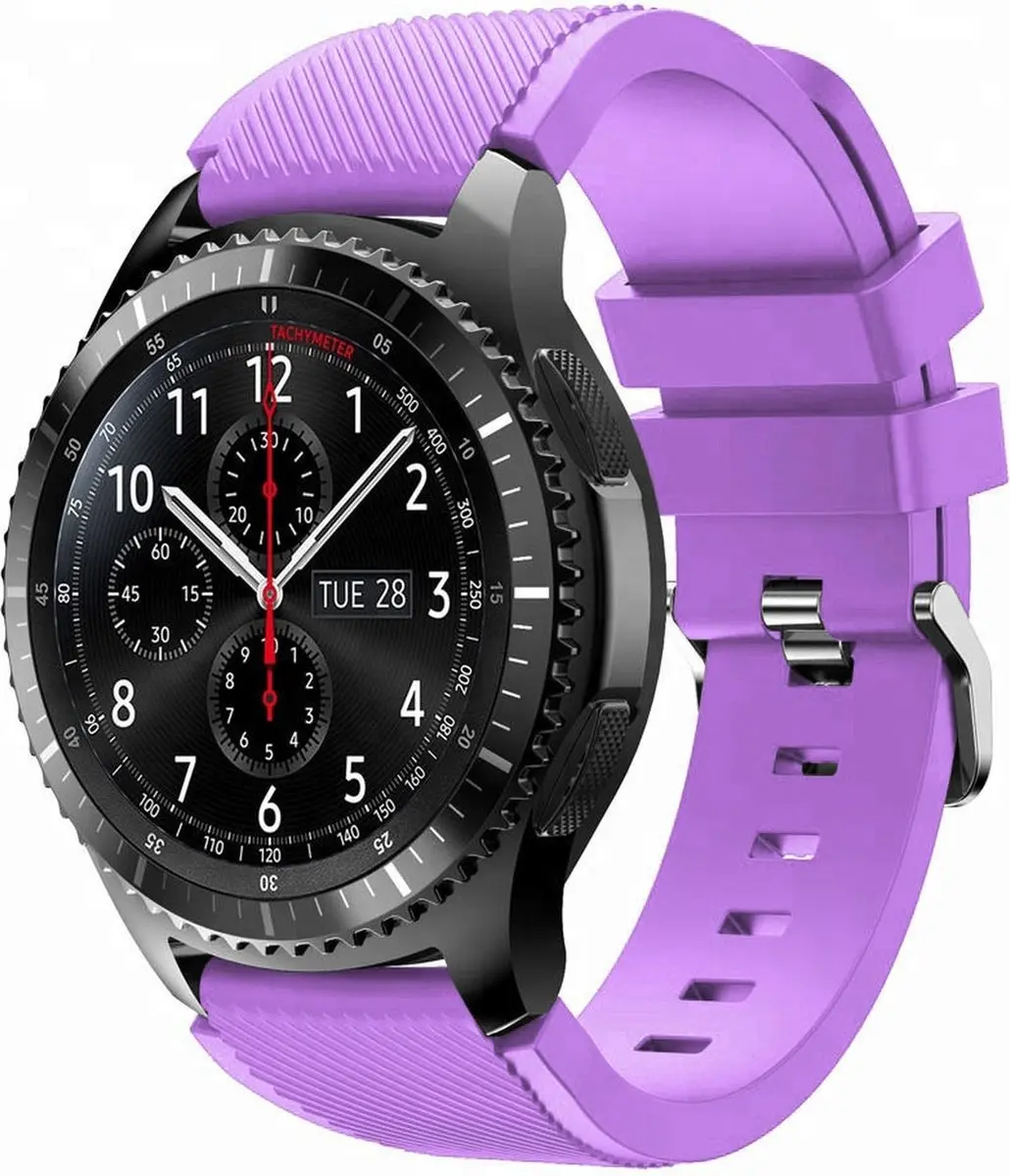 Cadorabo TPU bandje met metalen gesp 20mm geschikt voor Samsung Galaxy Watch 42m