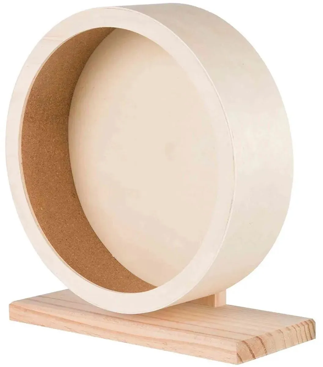Trixie Hamsterrad Hout - 28 cm