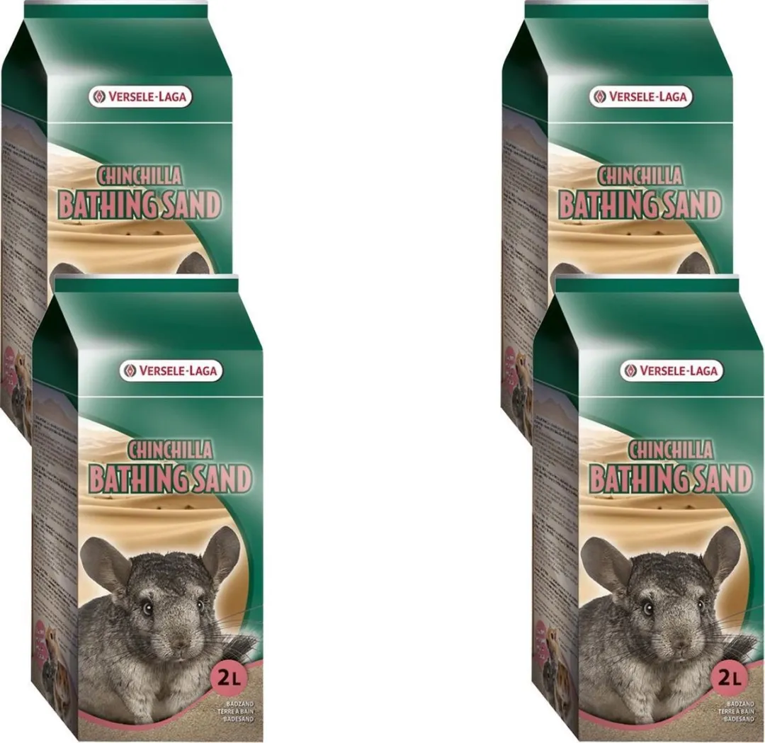 Versele-Laga Chinchilla Badzand Vachtverzorging - 20 Liter (4x5L)