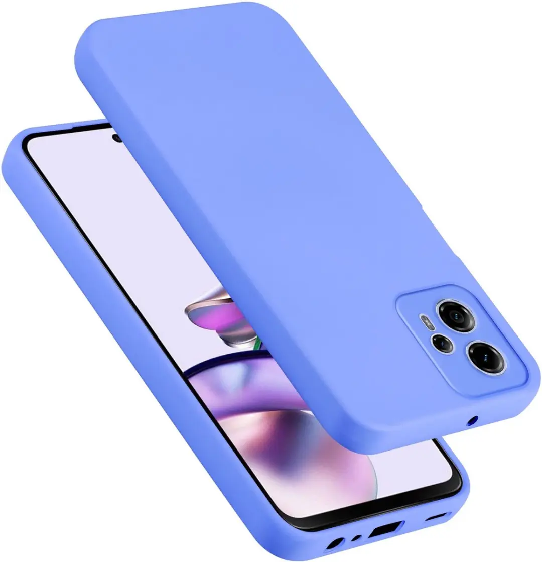 Cadorabo Hoesje geschikt voor Motorola Moto G13 / G23 in LIQUID LICHT PAARS