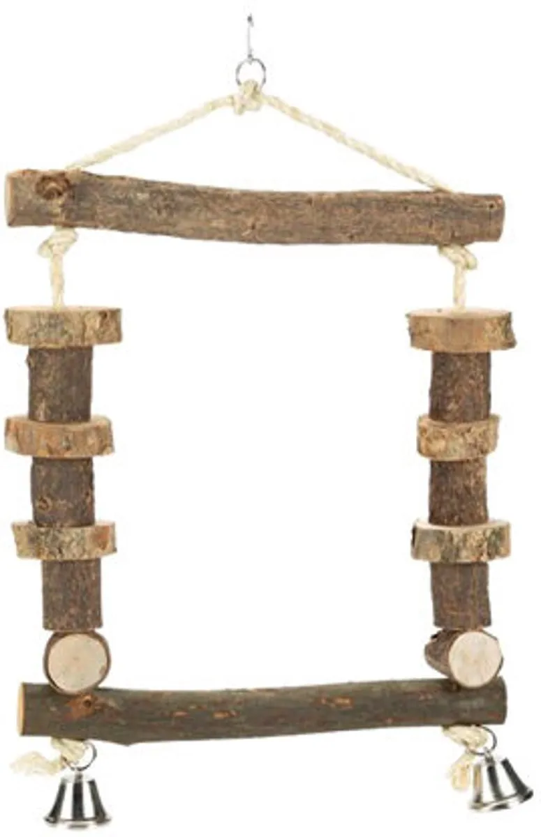 Beeztees Vogelschommel Tomi 45cm - Bruin