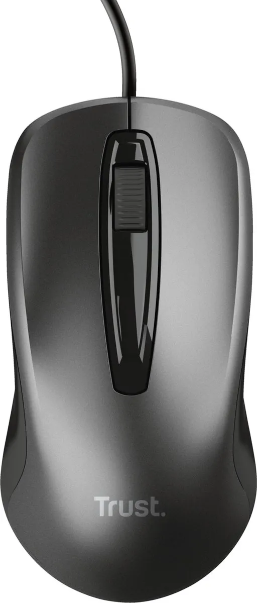 Trust Optische Muis 24657 - Bedraad 1200 DPI - Zwart