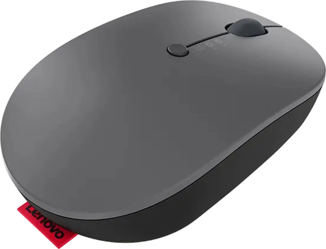 Lenovo Go Multi-Device Muis 4Y51C21217 - 2400 DPI - Zwart/Grijs