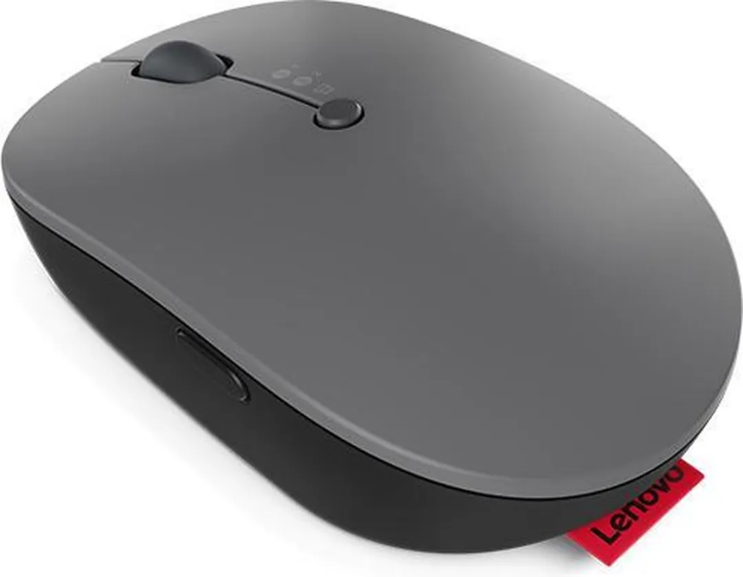Lenovo Go Multi-Device Muis 4Y51C21217 - 2400 DPI - Zwart/Grijs