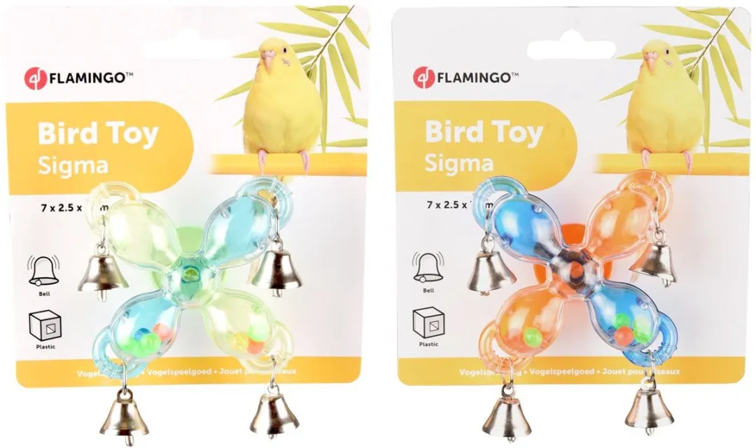 Flamingo Sigma Vogel Speelgoedmolen - Meerdere Kleuren