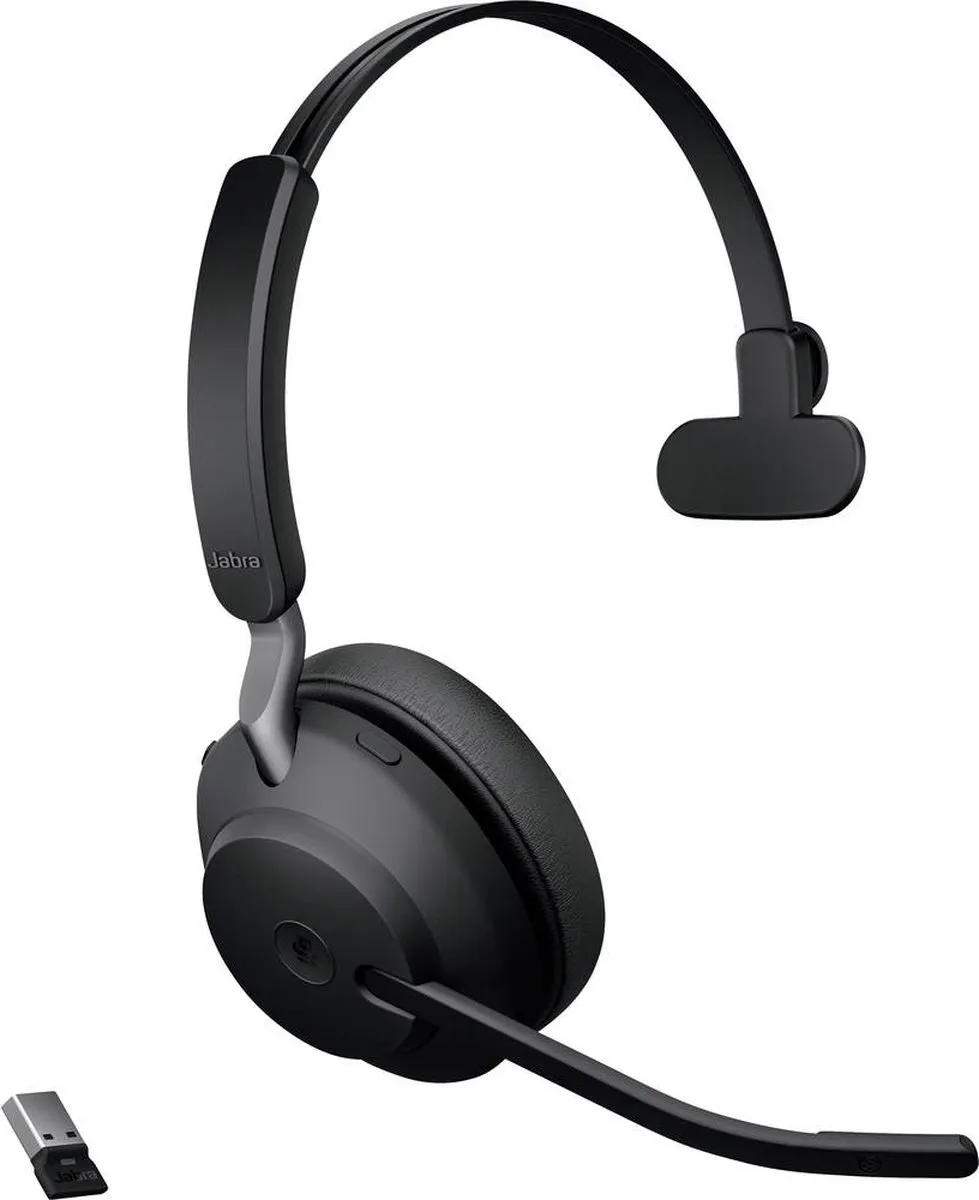 Jabra Evolve2 65 MS Mono Headset - Black - USB-A