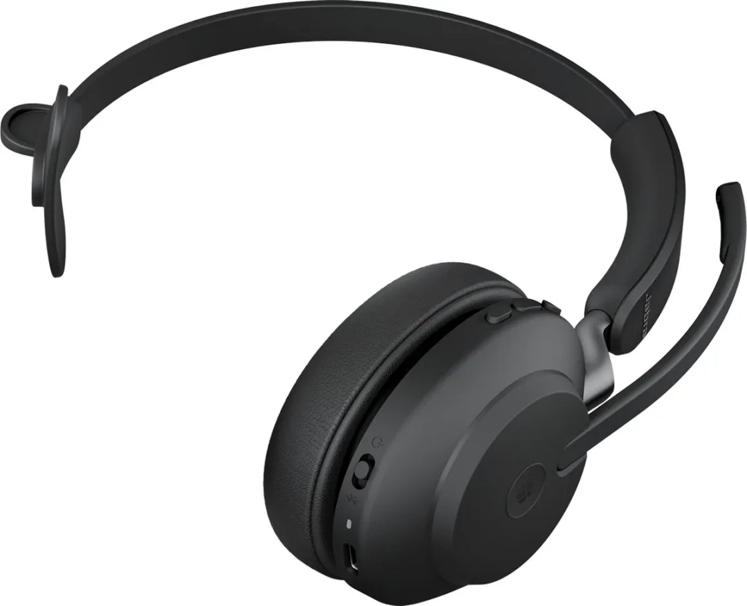 Jabra Evolve2 65 MS Mono Headset - Black - USB-A