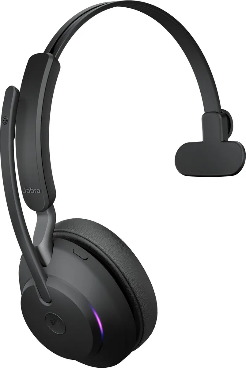 Jabra Evolve2 65 MS Mono Headset - Black - USB-A