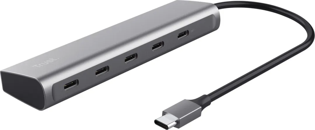 Trust 25136 USB C Hub 5 Poorten