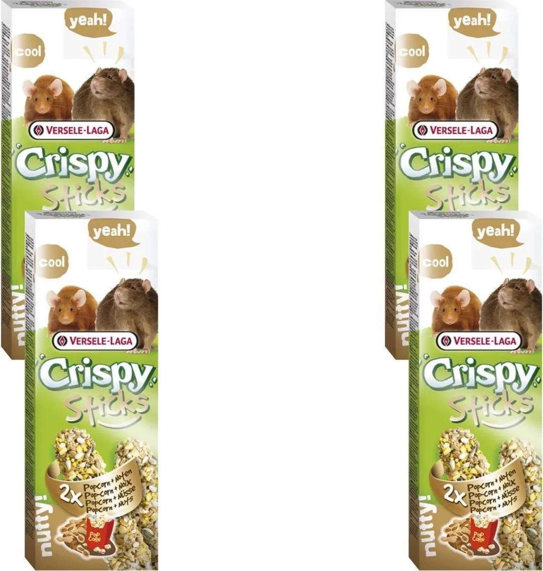 Versele-Laga Crispy Sticks Rat&Muis Popcorn 220g
