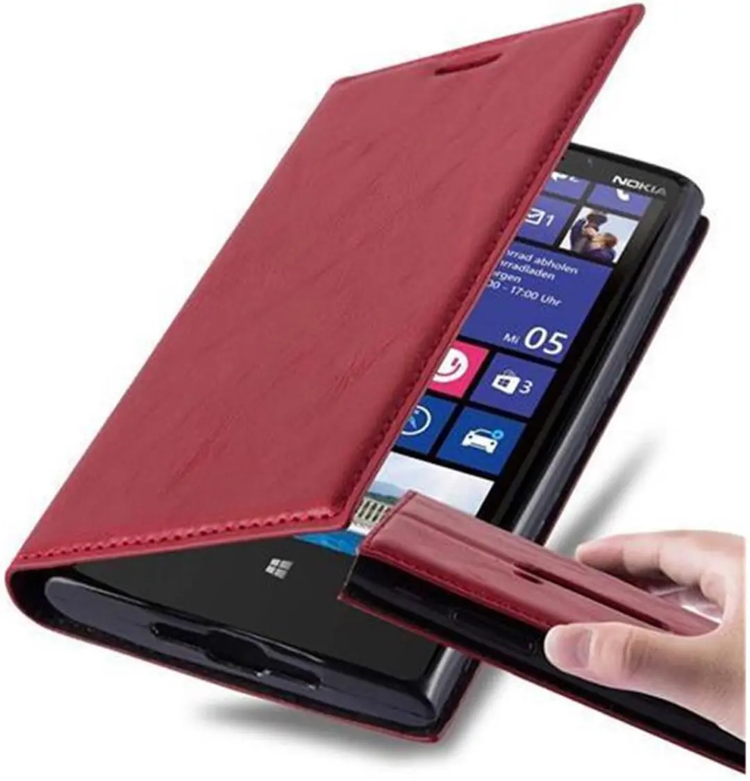 Cadorabo Hoesje geschikt voor Nokia Lumia 920 in APPEL ROOD