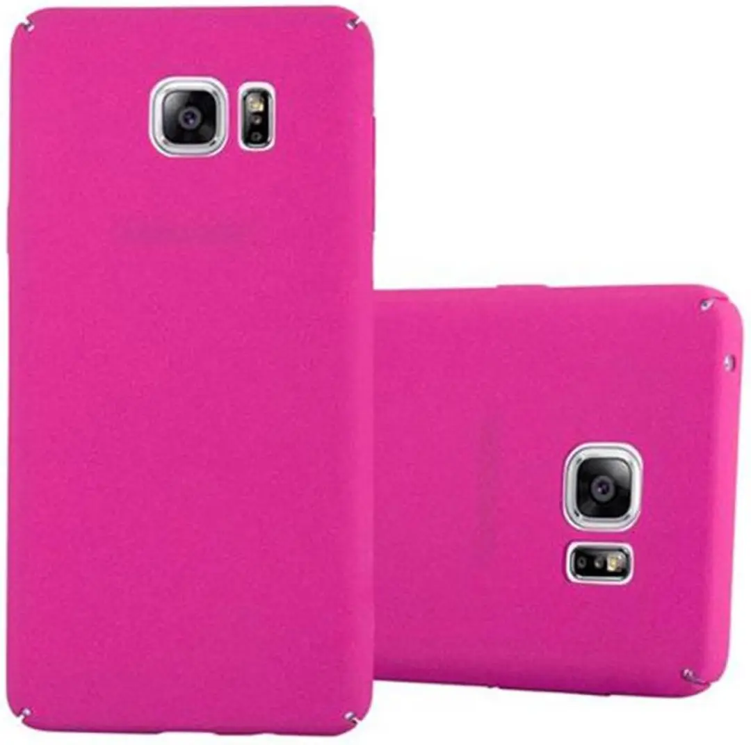 Cadorabo Hoesje geschikt voor Samsung Galaxy NOTE 5 in FROSTY ROZE