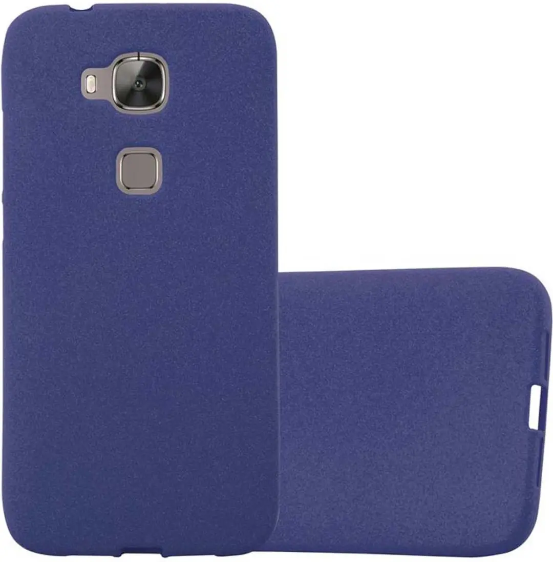 Cadorabo Hoesje geschikt voor Huawei ASCEND G7 PLUS / G8 / GX8 in FROST DONKER B