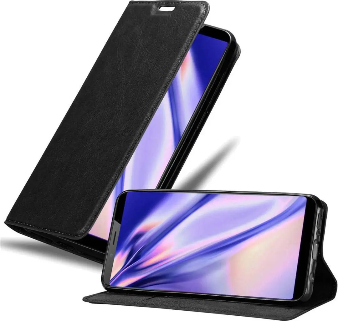 Cadorabo Hoesje geschikt voor ZTE Nubia N3 in ZWARTE NACHT
