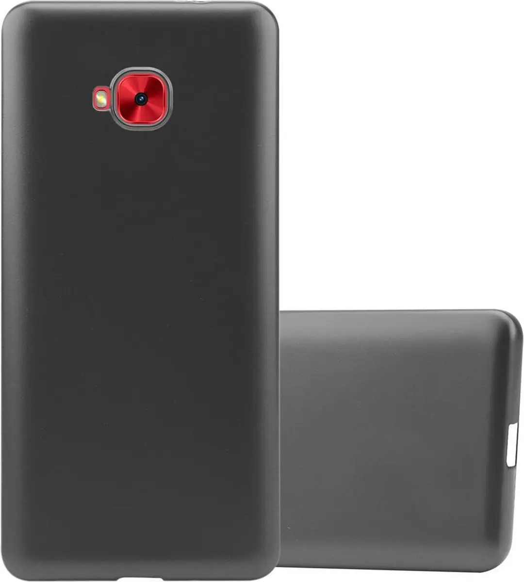 Cadorabo Hoesje geschikt voor Asus ZenFone 4 Selfie PRO in METALLIC GRIJS
