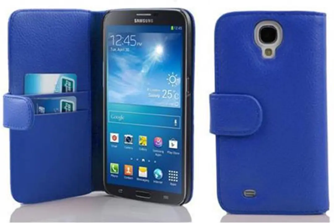 Cadorabo Hoesje geschikt voor Samsung Galaxy MEGA 6.3 in KONINGSBLAUW