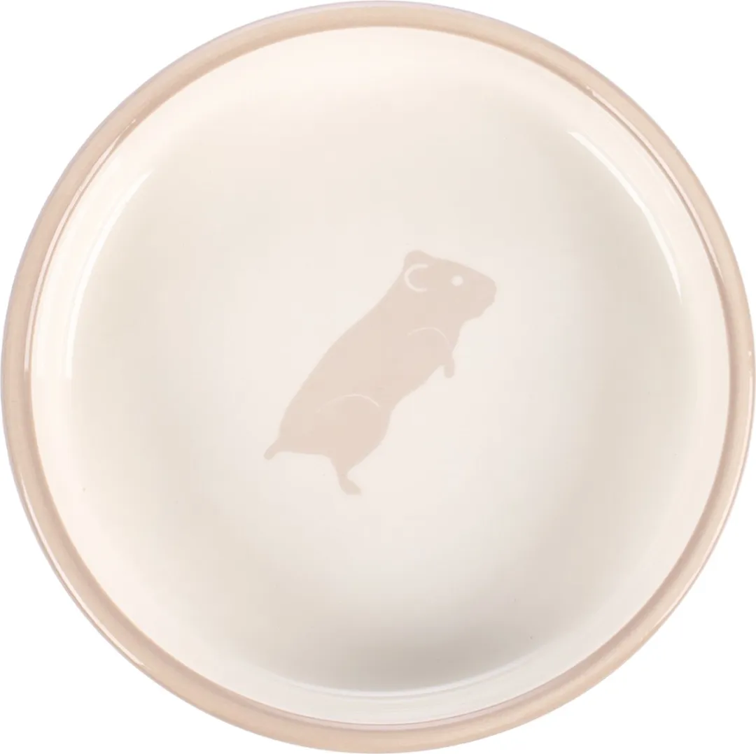 Flamingo Mylo Keramische Eetpot Cavia - 200ml - Beige - afbeelding 3 van 3