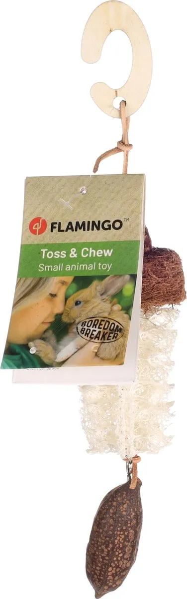 Flamingo Tikus Speelgoed Knaagdier Ks Tikus 20cm - Bruin - afbeelding 2 van 2